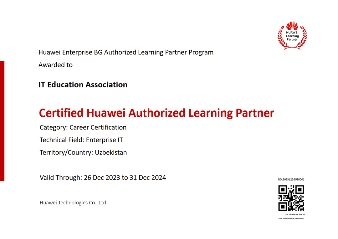 certification