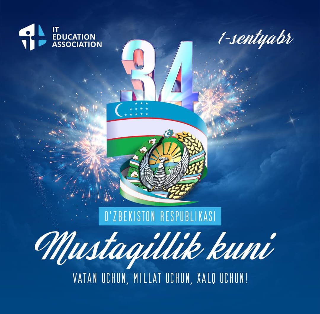 Today marks one of the most significant and cherished days in the history of our nation – Independence Day of the Republic of Uzbekistan